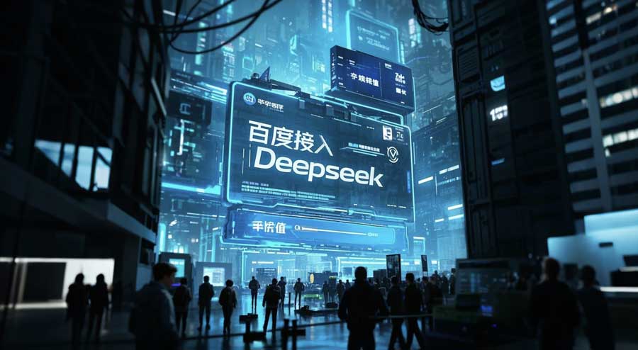 ‌百度首页完成“满血版DeepSeek”接入